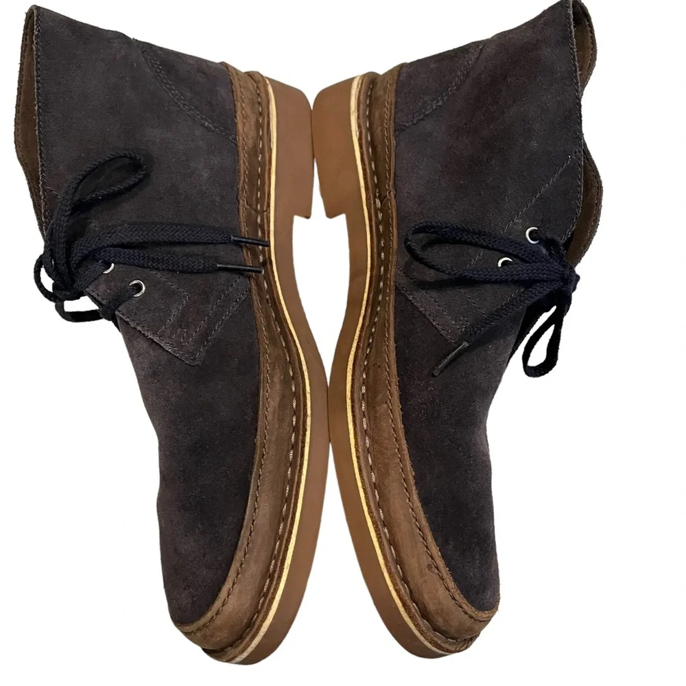 Clarks Men's Bushacre Rand Two Tone Chukka Boot, Sz 10.5